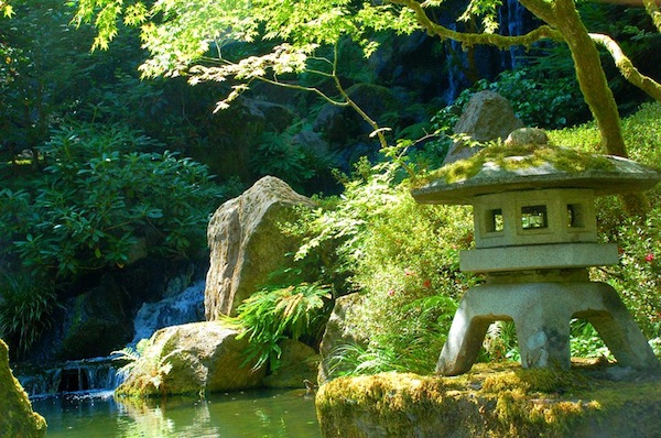 Water Stone Greenspiration Inside The Portland Japanese Garden