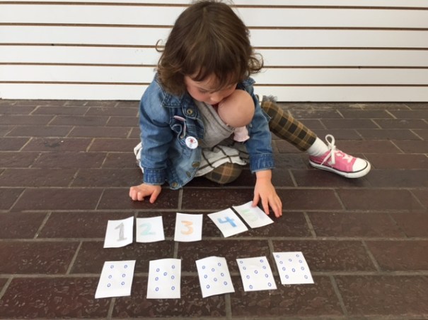 Early Math Diy Flashcards For Toddlers